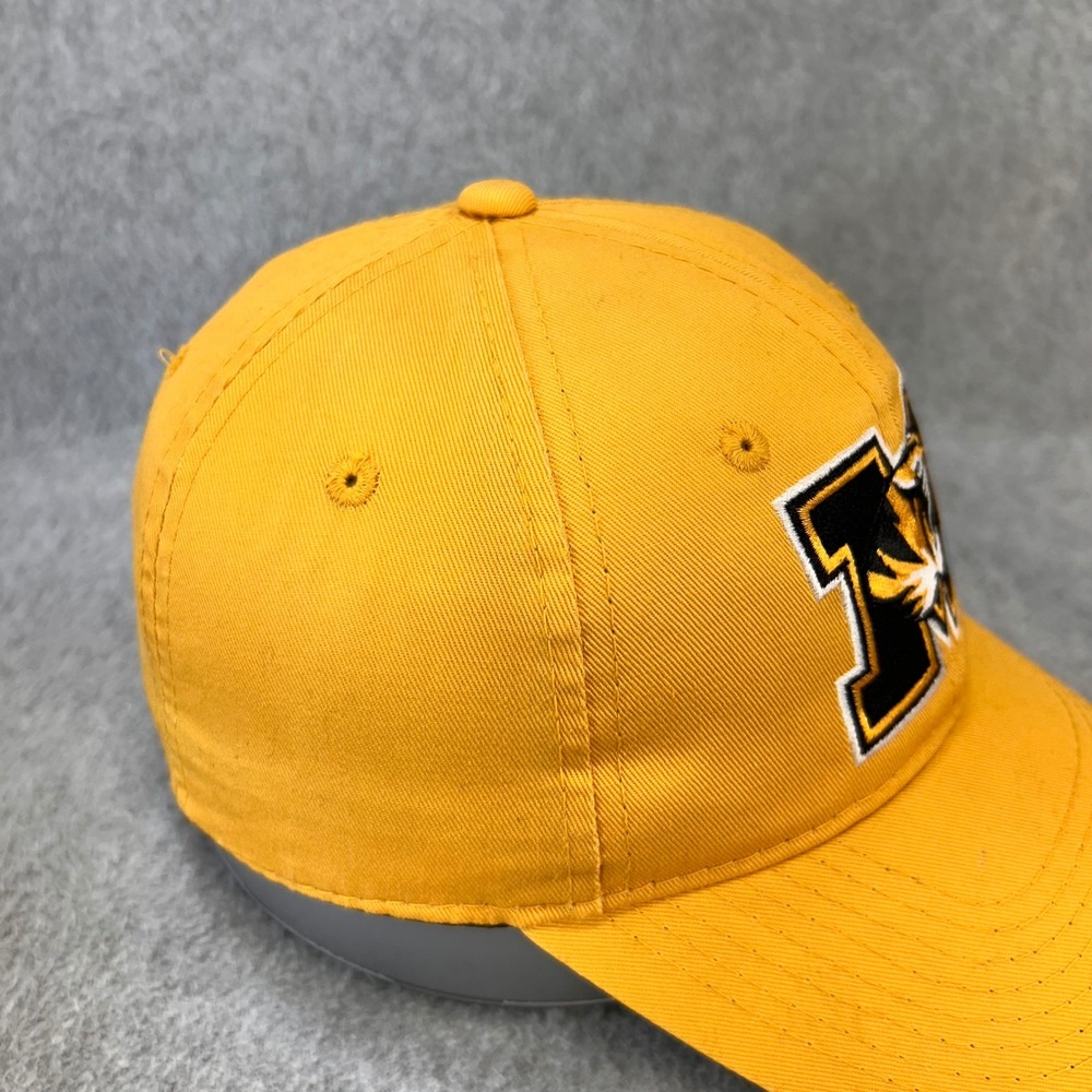 Missouri Tigers Mizzou Mens Yellow Signatures Snapback Hat NCAA OSFA - Picture 5 of 10